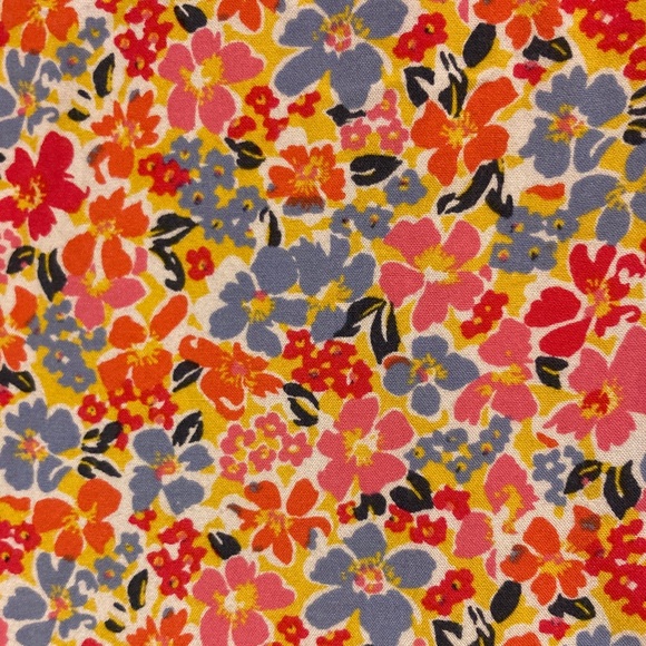 GAP Floral Sleeveless Summer Dress V Neck and V Back Womens Medium - Picture 9 of 12